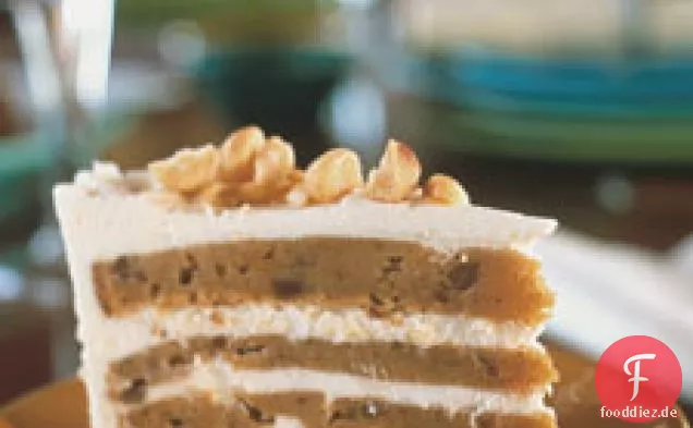 Weiße Schokolade Süßkartoffelkuchen