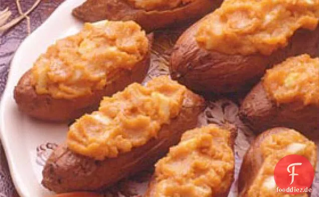 Süßkartoffeln mit Äpfeln