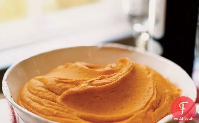 Vanilleschote-Geschlagene Süßkartoffeln