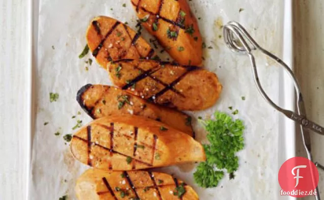 Gegrillte Süßkartoffeln