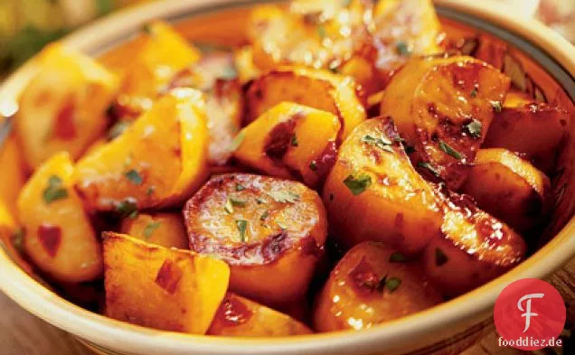 Chili-Glasierte Süßkartoffeln