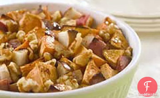 Apfel-Walnuss-Süßkartoffeln