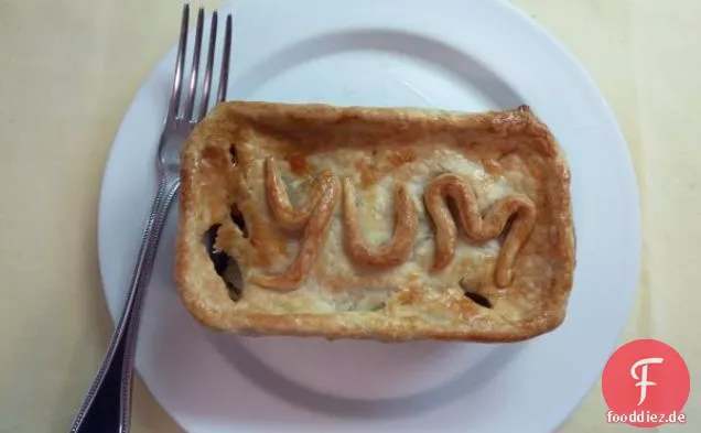 Chicken Pot Pie Mit Süßkartoffeln