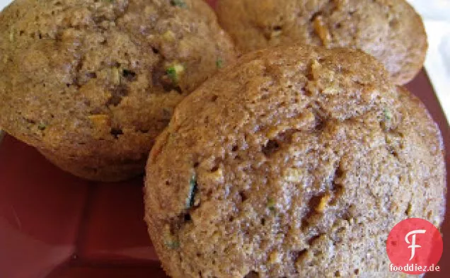 Süßkartoffel & Zucchini Muffins
