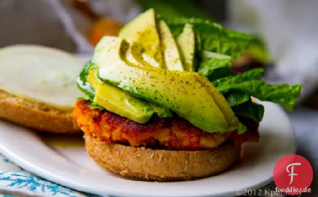 Süßkartoffel Veggie Burger