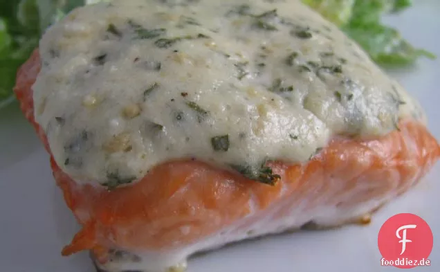 Asiago Gebackener Lachs