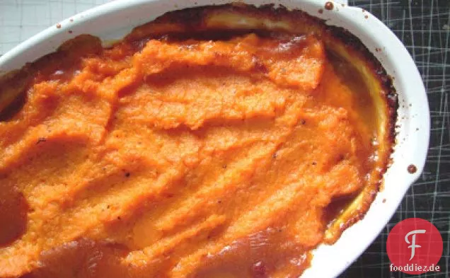 Hirtenkuchen mit Süßkartoffeln