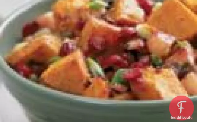 Süßkartoffel-Cranberry-Hash