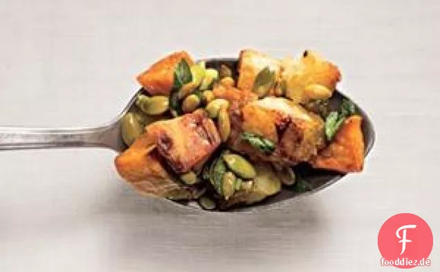 Süßkartoffel-Pepita-Füllung