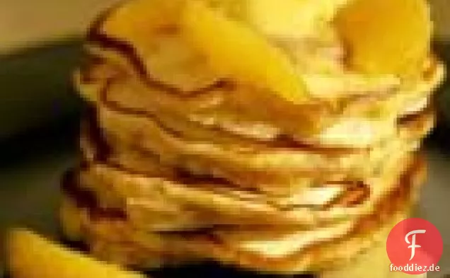 Süßkartoffelpuffer mit Orangen-Honig-Butter