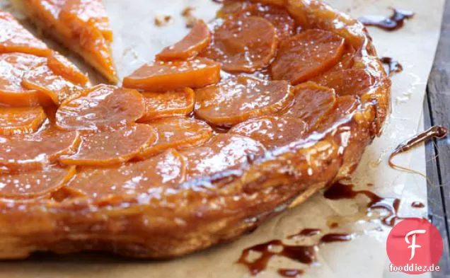 Süßkartoffel-Torte Tatin