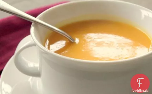 Butternut Squash und Süßkartoffelsuppe