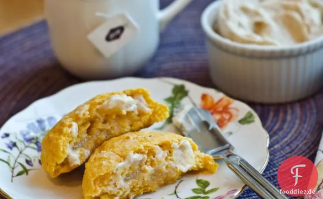 Süßkartoffelkekse mit Honigbutter