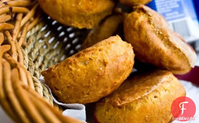 Süßkartoffelkekse mit Ahornglasur
