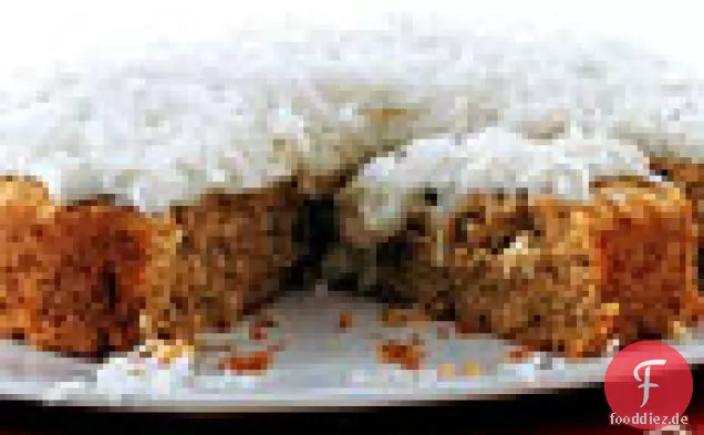 Bananenkuchen mit Kokosnuss-Zuckerguss