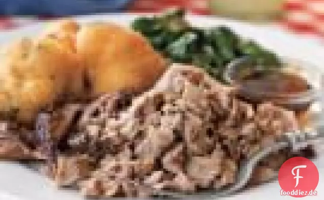 Gehacktes gegrilltes Schweinefleisch