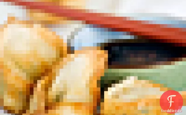 Gebratene Garnelen Wontons