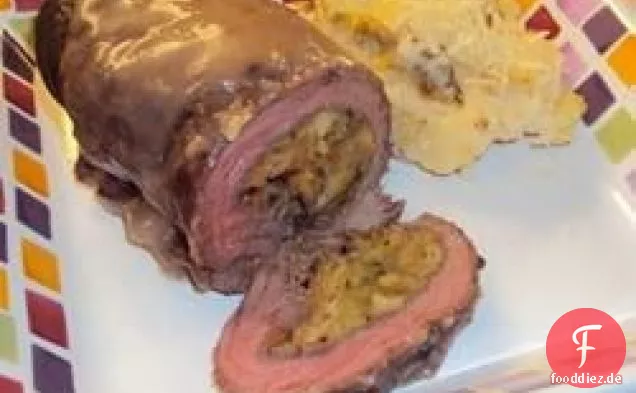 Gefüllte Flanke Steak