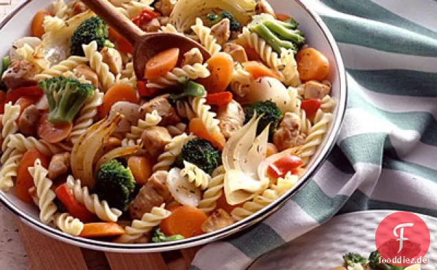 Huhn & Gemüse Pasta