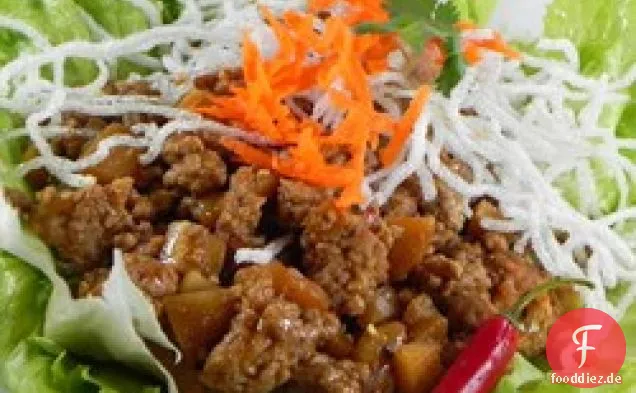 Asiatische Salat Wraps