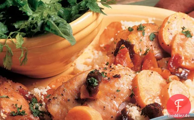 Fruited Türkei Oberschenkel & Yams