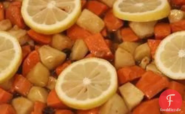 Apfel-Süßkartoffel-Auflauf