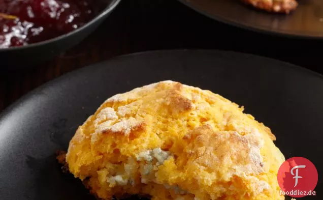 Squash-und Stilton-Kekse