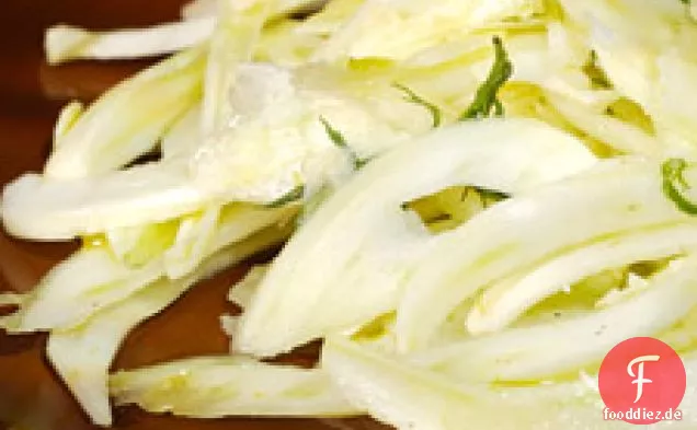 Fenchel mit Parmigiano und Zitrone