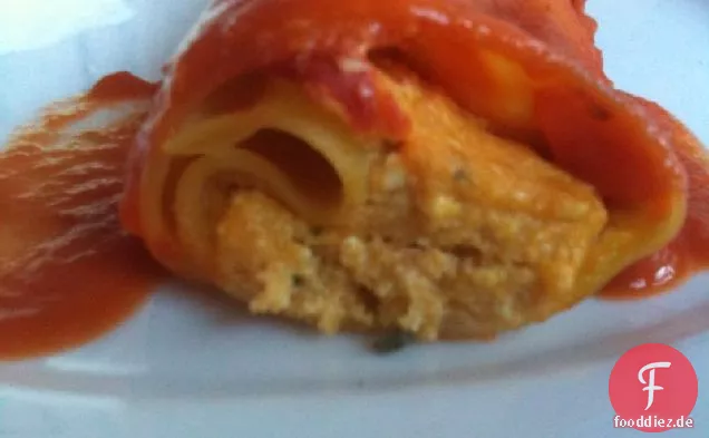 Kürbis Und Salbei-Cannelloni