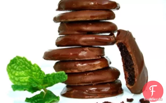 Vegane dünne Minzen