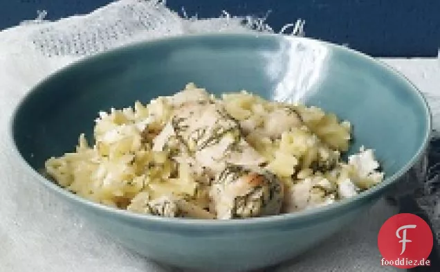 Huhn, Zitrone Und Dill Mit Orzo