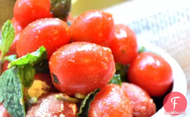 Süße Minze Kirschtomaten