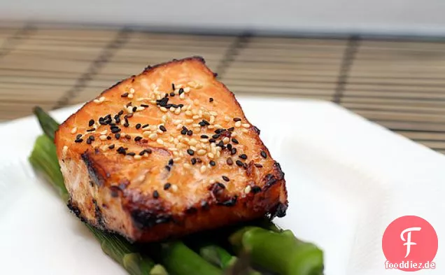 Miso-Ingwer Lachs