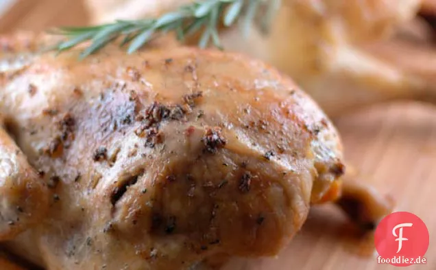 Brathähnchen mit Kräutern
