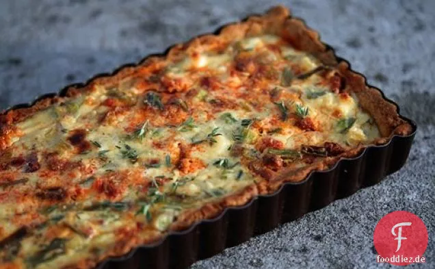 Kräuter-Ricotta-Tarte