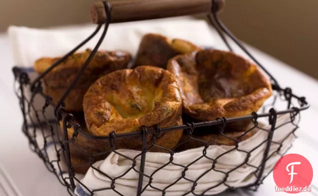 Kräuterbutter Dinkel-Popovers