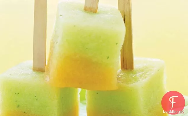 Minze-Melone Pops