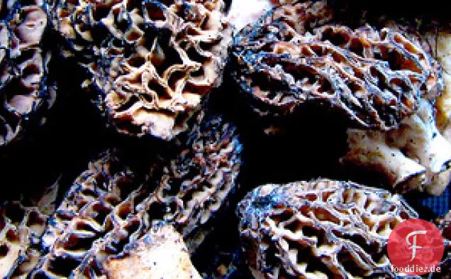 Frische Pfifferlinge und Thymian, Für zwei