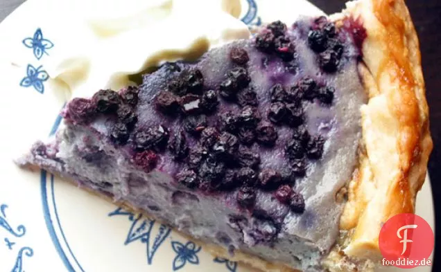 Heidelbeer-Lavendel-Creme-Torte
