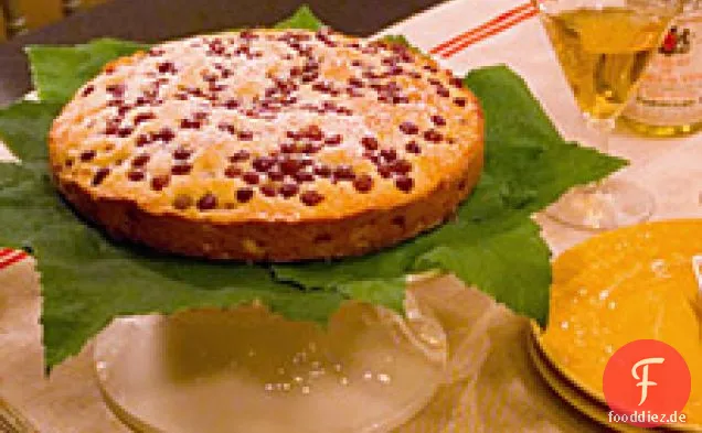 Weintraubenkuchen der Winzer