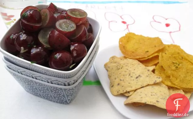 Super Snack Woche: Trauben Salsa