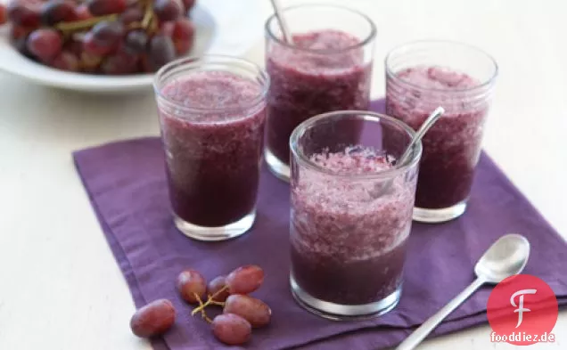 Doppelte Trauben-Slushies