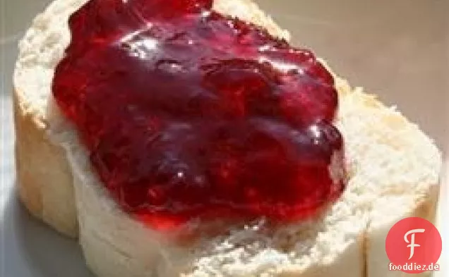 Rosiges Traubengelee