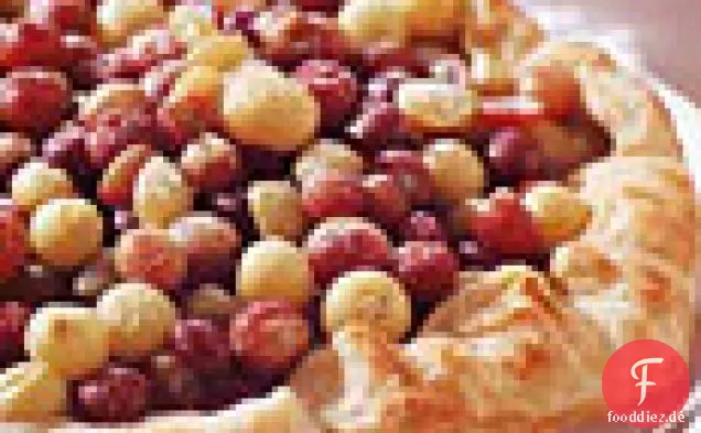 Frische Traubentörtchen