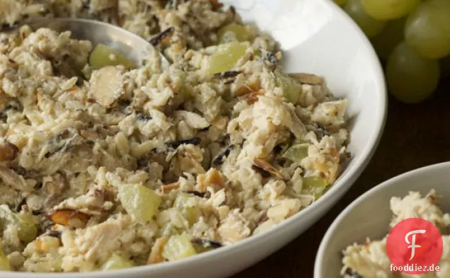 Hähnchen (oder Tofu!) & Wildreis Salat