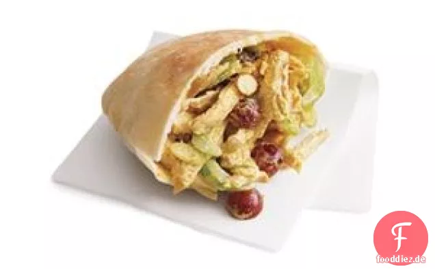 Curry-Türkei Pita