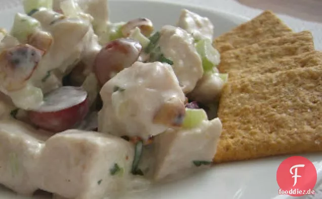 Erstaunlicher Hühnersalat (mit Trauben)