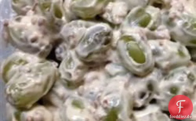 Grüner Traubensalat