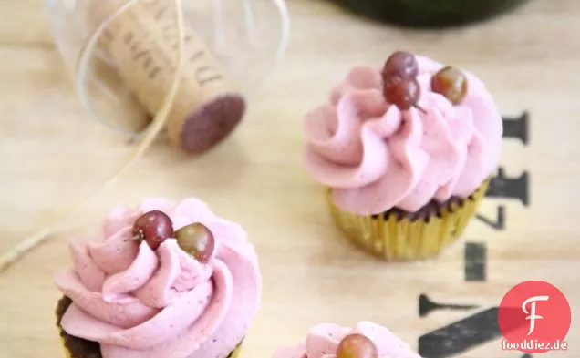 Chianti-Schokoladen-Cupcakes