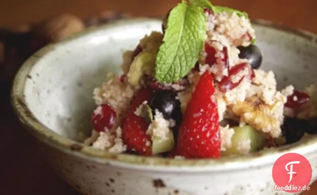 Süßes Frühstück-Couscous W/ Frisches Obst